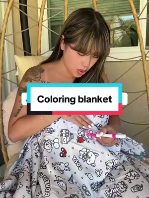 #coloringblanket #kidsblanket #christmasgiftsforkids #kidsgifts #tiktokshopcreatorpicks 