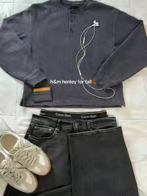 I got u #menshirt #henley #fall 