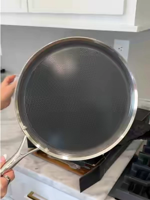 Hexclad is definitely the One!! #hexclad #pans #cookware 