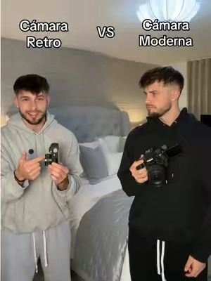 Moderna vs cámara retro #digitalcameras #digitalcamera #camera #retro #camara 
