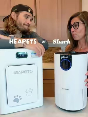 Way more square footage, more features and at a fraction of the price. #airpurifier #heapets #airfilter #allergens #tiktokshopcreatorpicks 
