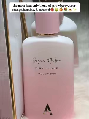 this perfume is the perfect blend of fruity, sweet, & powdery😍💖✨ #strawberryperfume #perfumetiktok #atralia #sweetperfume #feminineperfumes 