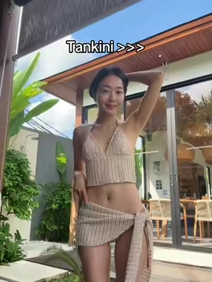 Soooo cute & covers you just the right amount 💓 #tankini #swimsuit #swimwear #womensfashion #cider