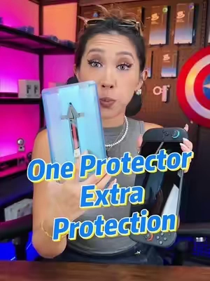 Play every day without worrying about wear! Durable surface keeps your screen clear over time! #MAGICJOHN #unitedstates #switch2 #screenprotector #tiktokshopstockup 