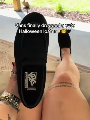 @vans suede skate loafers for women 🖤✨