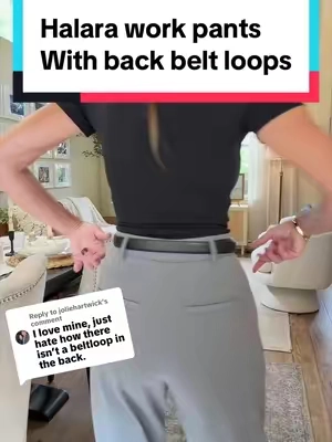 Replying to @joliehartwick  *make sure to select option with belt loops Right now I only see them in grey or black. #trousers #workpants #pants #teacheroutfits 