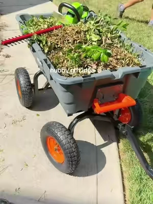 VEVOR heavy duty Wagon 👍🏻 great hubby gift idea 💛 #giftideasforhim #husbandgiftideas #vevor #giftguide 