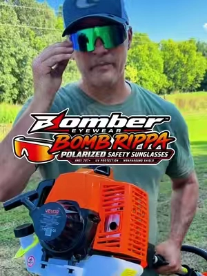 Bomber Eyewear Bomb Rippa Polarized Safety Sunglasses | ANSI Z87+ Impact Resistant Wraparound Sport Shades for Fishing, Work & Outdoors SEO Description Bomber Eyewear Bomb Rippa polarized safety sunglasses combine ANSI Z87+ impact resistance, UV protection and a wraparound shield design for work and outdoor use. Great for fishing, boating, cycling, construction, job sites, yard work, driving and everyday wear. Lightweight sporty design with polarized lens options to help reduce glare. Hashtags #BomberEyewear #BombRippa #PolarizedSunglasses #SafetyGlasses #FishingSunglasses       