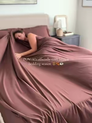 The perfect bedding combo for fall🍁🍂 