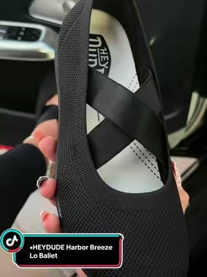 HEYDUDE Harbor Breeze Lo Ballet Strap - Comfortable Slip on Shoes for Women ##HEYDUDENewArrivals##balletflats##maryjaneshoes##sliponshoes##tiktokshopcreatorpicks