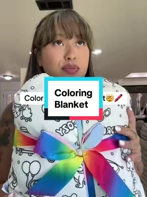 #coloringblanket #kidsblanket #christmasgiftsforkids #kidsgifts #tiktokshopcreatorpicks 