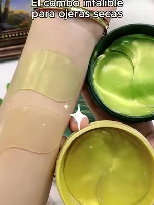 ¡Oro y aguacate! De día quita lo apagado, de noche quita lo hinchado. #tiktokshop#fyp  #beauty   #SohoChic#TikTokshopbacktoschool