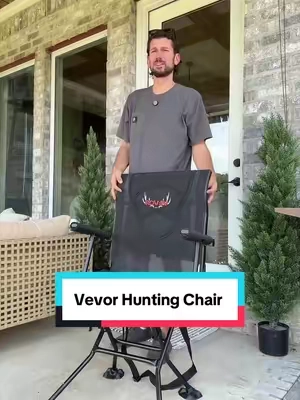 Vevor Hunting Chair #huntingchair #hunting #deerseason #tiktokshopcreatorpicks 