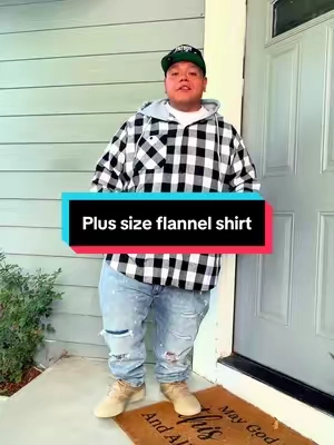Men’s Flannel hooded Shirt #mensflannels #mensflannel #flannelshirt #plussizeflannel #plussizeflannelshirt 