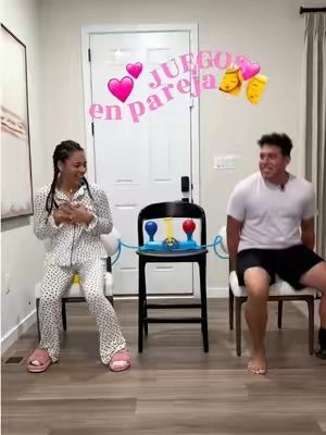 Juego de pareja 💕 #couplegoals #couples 