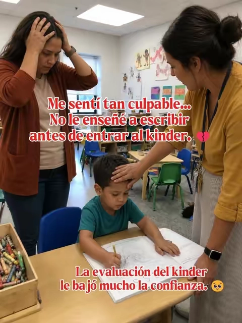 No es demasiado tarde para empezar a enseñar a tu hijo a escribir, incluso si no lo has hecho antes.  #MomsofTikTok #handwriting #kindergarten #timetome #escuelaenusa 