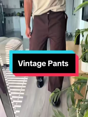 Vintage Pants #pants #vintagestyle #mensfashion 