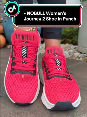 NOBULL Women's Journey 2 Shoe in Punch - Breathable Running Shoe, Comfortable Walking Sneaker, Cushioned Runner ##nobull##gymshoes##comfyshoes##tiktokshopcreatorpicks##sneakerhead