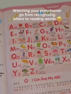 Finally! An interactive book that actually helps your preschool learn letter sounds and sight words! Plus stories, songs, and so much more! It's the perfect screen-free activity #preschool #preschoolactivities #reading #prek #phonics