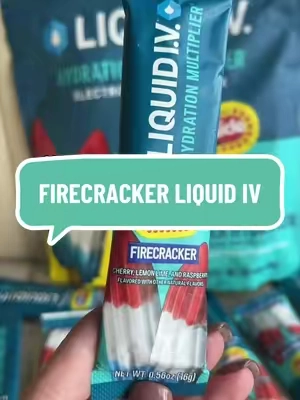 This firecracker liquid I.V. is hard to find in ANY stores 💦 @Liquid I.V. #electrolytes #hydration 