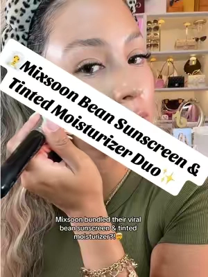 🧖‍♀️✨MIXSOON VIRAL BEAN SUNSCREEN & TINTED MOISTURIZER DUO✨#mixsoon #beansunscreen #tintedmoisturizer #koreanmakeup #mixsoonskincare  Posted on 09/02/2026 | Prices & promos were accurate at time of posting but may change. This is my personal testimony. Results may vary.