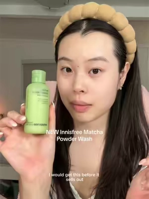 matcha skincare?!! @Innisfree US #innisfreepartner #innisfreematcha #matchapowdercleanser #Matchawash #functionalmatcha 