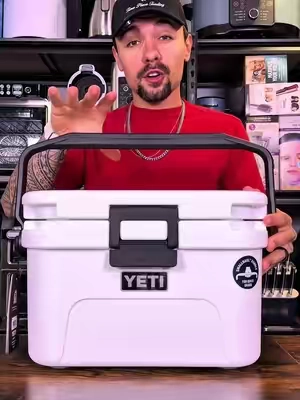 The one cooler that will last a lifetime #yeticooler #yetiroadie8 #yeti #cooler #minicooler 