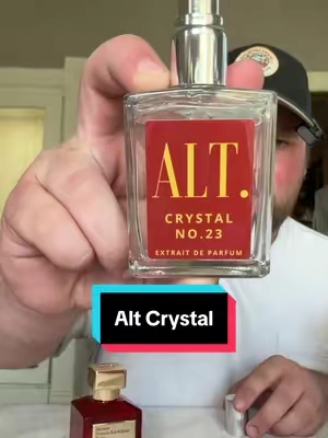 Testing Alt’s BR540 dupe #baccaratrouge540 #alt #cologne #perfumetiktok #fragrance 