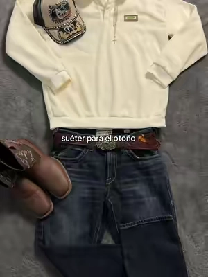 está guapísima 🤠🤝 #paratiiiiiiiiiiiiiiiiiiiiiiiiiiiiiii #sueter #estilovaquero #westernfashion #westernwear
