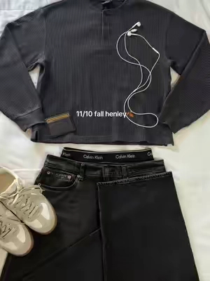 I got u #menshirt #henley #fall 