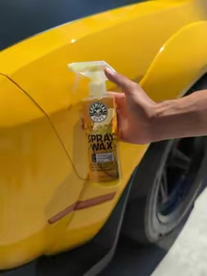 Mantén el brillo de tu coche entre lavados con Blazing Banana Spray Wax!! #parati #detailing #chemicalguys