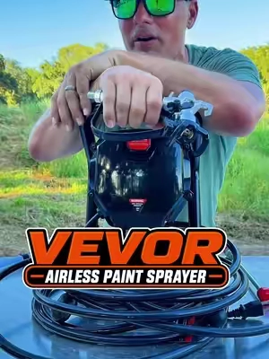 VEVOR 3000 PSI 750W Airless Paint Sprayer – High Pressure Electric Paint Sprayer for Interior & Exterior Painting, Walls, Ceilings, Fences, Decks, Cabinets & Home Projects Get bigger painting projects done faster with the VEVOR 3000 PSI 750W Airless Paint Sprayer. Built for efficient, even paint application without constantly stopping to refill a small handheld sprayer. Great for painting walls, ceilings, fences, decks, cabinets, doors, garages, sheds and other interior or exterior projects. The high-pressure airless design makes it a solid option for DIY projects, home renovations, property maintenance and larger painting jobs. KEYWORDS: VEVOR paint sprayer, airless paint sprayer, 3000 PSI paint sprayer, 750W paint sprayer, electric paint sprayer, high pressure paint sprayer, house paint sprayer, wall paint sprayer, fence paint sprayer, deck paint sprayer, cabinet paint sprayer, interior paint sprayer, exterior paint sprayer, DIY painting tools, home improvement tools #VEVOR #PaintSprayer #AirlessPaintSprayer #HomeImprovement #DIYProjects