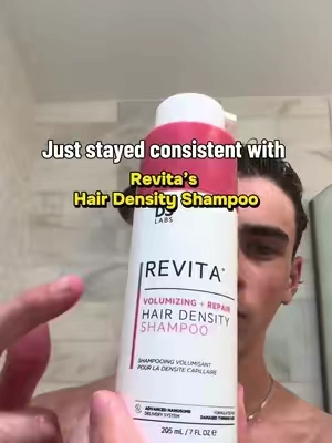 #thickerhair #thickerhair #haircareroutine #revita 