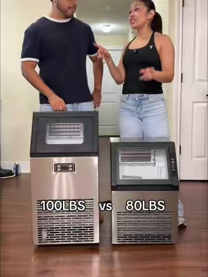 Both great machines just depends on what you prefer. These always sell out quick grab yours while you can‼️ ##cowsar##icemachineicemaker#icemakermachine#ice 