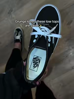@vans authentic low tops SHOES 🖤✨