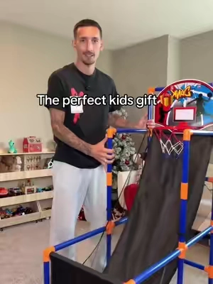 This is perfect for the young hoopers!! #moms #dads #parents #kids #toddlers 
