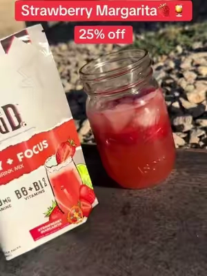 The most refreshing 🍓🍹@Taste Salud #tastesalud #margarita #fyp #caffeine #tiktokshop 
