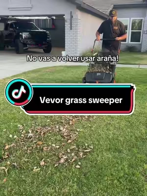 Nunca e levantado las ojas de mi llarda tan rapido! #vevor #vevortools #leafcleanup #yardwork #homeimprovement 