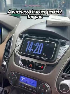 Just drop your phone. That's it. 📱
 JOYTUTUS wireless charger pad.
 15W fast charging. Anti-slip rubber base.
 Perfect for SUVs, trucks, RVs.
 No plugs. No clamps. No hassle.
 Link in bio 🔋#wirelesscharger #carcharger#suvlife #truckaccessories#fastcharging