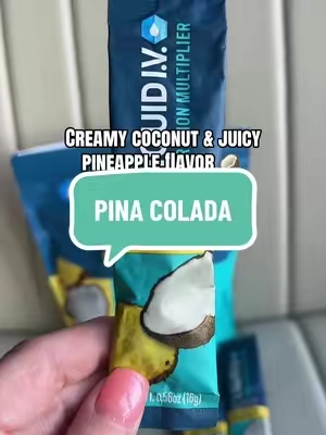 Pina colada is so popular it always sells out 🥥 💦 @Liquid I.V. #electrolytes #hydration 