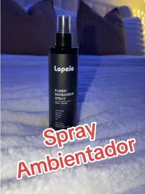 @Lopeie Lopeie – Spray refrescante para telas y habitaciones (8 oz), fórmula no tóxica, segura para niños y mascotas, con aroma fresco y duradero. #sohochic #backToSchool #TikTokshopbacktoschool #ambientador #roomspray 