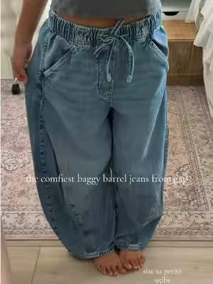 they’re so affordable rn too! love these for everyday 🍂🤍 #barreljeans #baggyjeans #fallfashion #tiktokshopcybermonday #tiktokshopblackfriday 