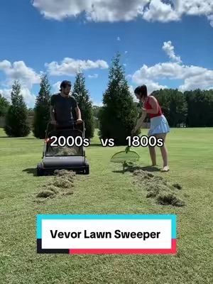 Yardwork this fall is going to be so easy #lawnsweeper #lawncare #yardwork #raking #tiktokshopcreatorpicks 