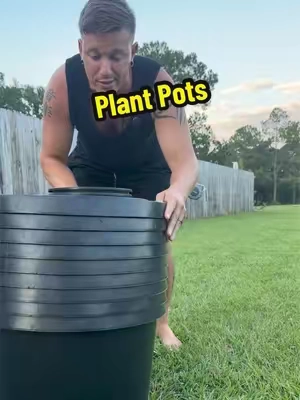 Reusable plastic flower pots in multiple sizes for repotting plants indoors or outdoors. #summerfinds #TikTokshopbacktoschool #FlowerPots #PlantContainers #GardenTools 