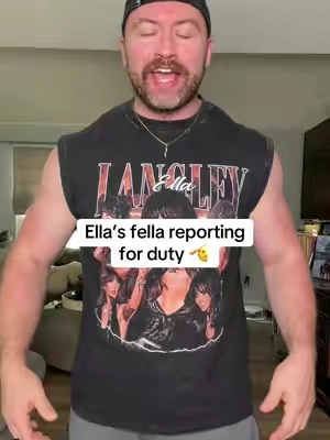 Ella’s fellas army I got you with this tank! #ellalangley #shirts #tank #CapCut 