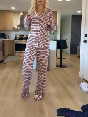 A tall girls dream come true 😍 I will never get over these matching pajama sets. @Gap #matchingset #pajamaset #tall #tallgirlproblems 