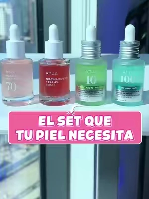 El set de anua que anda muy viral para tu piel si quieres probarlos te da muchos buenos beneficios 🙌🥰🤭 #jennyclaros #hondureñosenusa🇭🇳🇺🇸 #parati 
