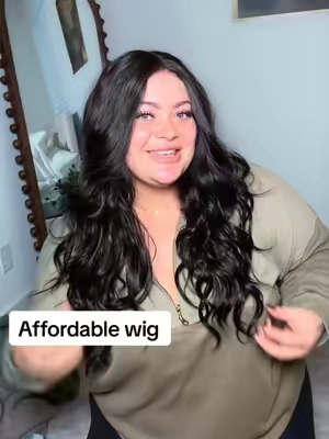 Quick, easy, & looks so good! @FRODIO #wigs #hairstyle #humanhairwigs #wigtutorial #gluelesswigs 