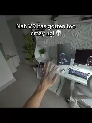 Meta cooked with their VR headsets 😭 app is called the spatial app btw #meta #vr #quest #quest3s #virtualreality 