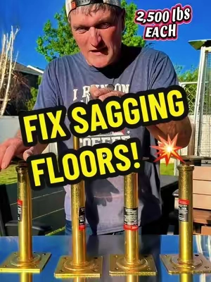 These adjustable VEVOR floor jack posts are a simple way to add extra support under sagging floors, beams, or joists. They adjust from 11.6” to 16” and are rated up to 2,500 lbs each—great for crawl spaces, older homes, sheds, and floor-leveling projects. #VEVOR #FloorJack #HomeImprovement #falldealsforyou #tiktokshopcreatorpicks @VEVOR Home Improvement @VEVOR Store 